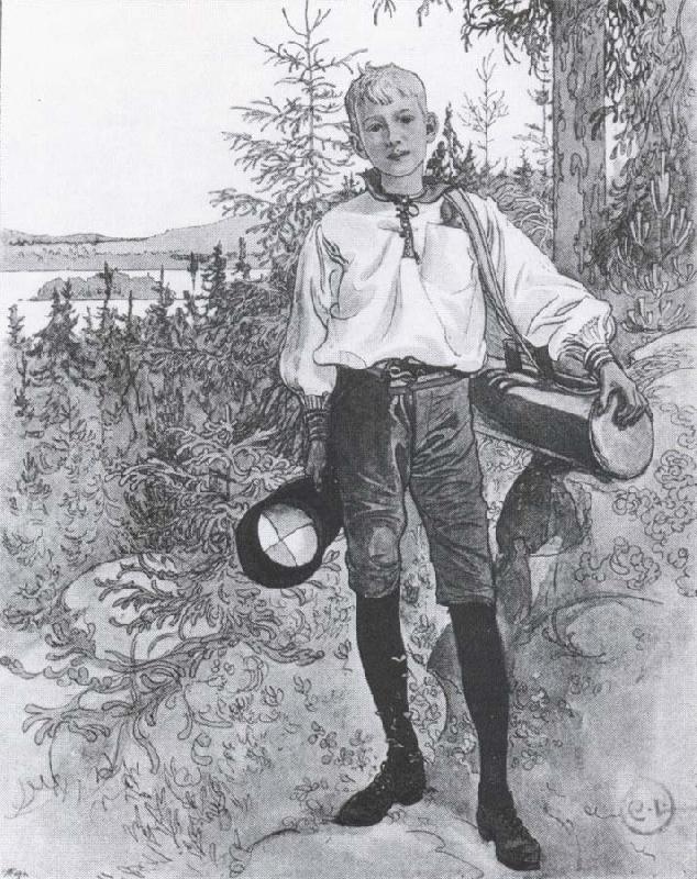 To a little Boy, Carl Larsson